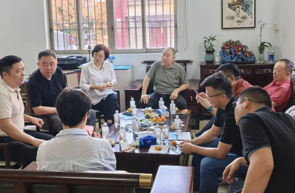 协会会员企业座谈会现场